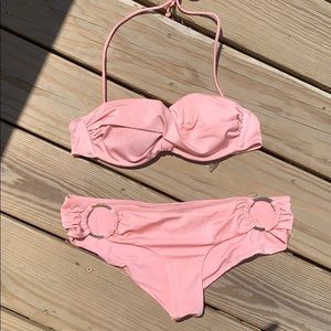 Blush pink bikini